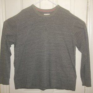 Greatland Gray Long Sleeve Pullover T-Shirt Size 2XL
